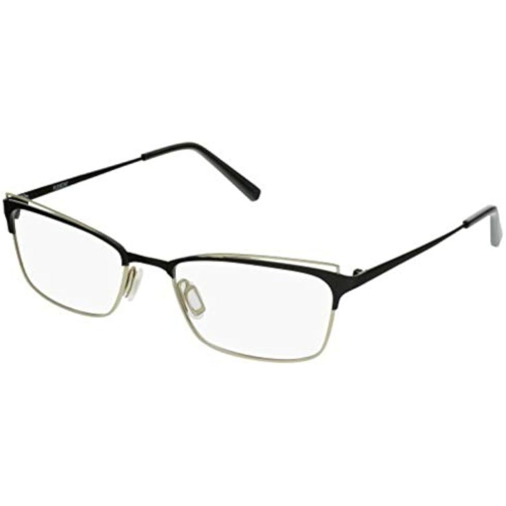 NEW FLEXON W3102 001 Black Titanium Eyeglasses 53mm with Flexon Case